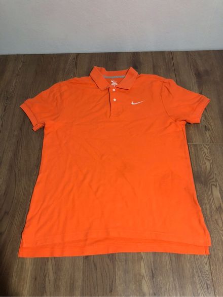 Nike Turuncu Polo Yaka T-Shirt