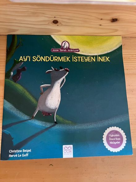 Ay'ı Söndürmek İsteyen İnek Çocuk Kitabı