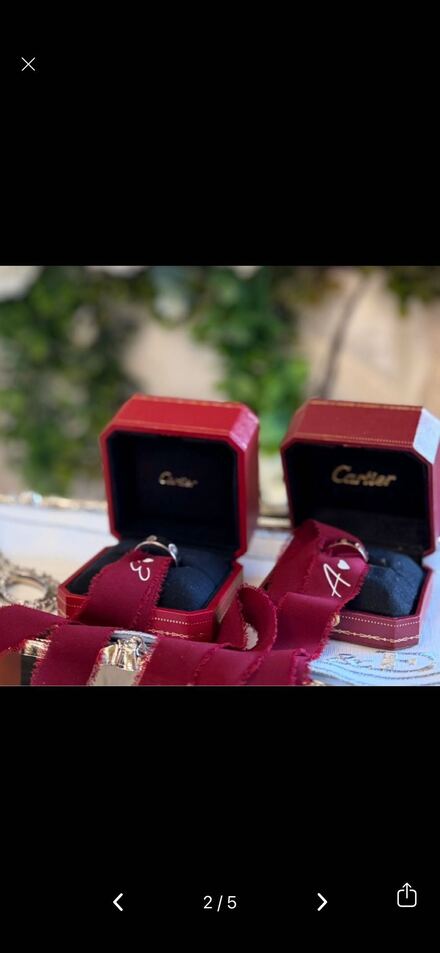 Cartier Yüzük Kutusu