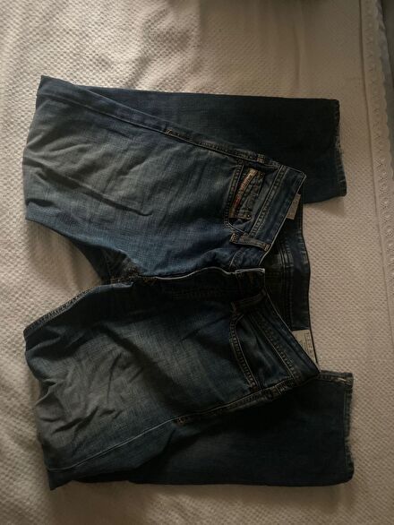 Vintage Diesel Lacivert Jean Pantolon