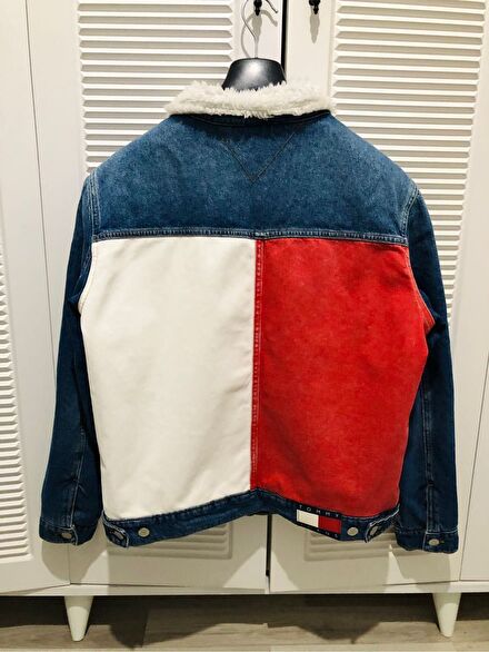 Tommy Jeans Sherpa Denim Ceket Sıfır