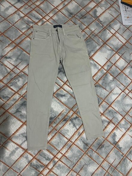 Krem Kot Pantolon ( MAVİ )