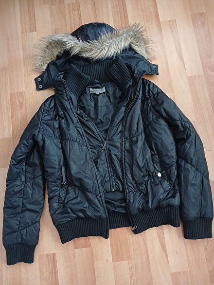 loft vintage y2k siyah peluş şapka mont