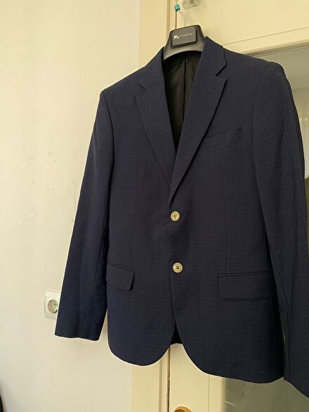 Lacivert Blazer Ceket erkek takım