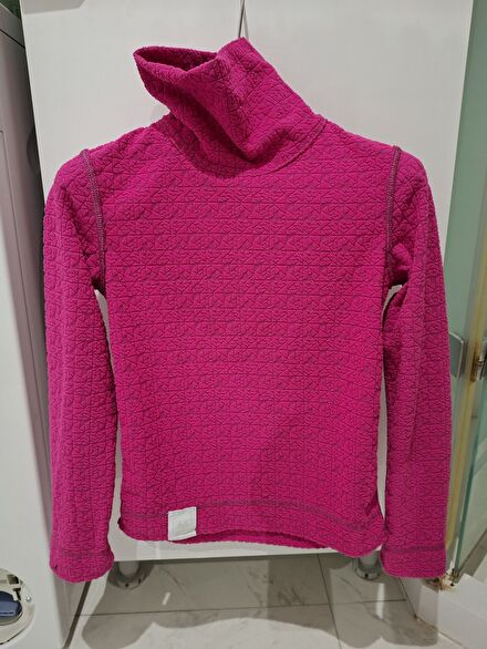 Kız çocuk Fuşya Polar Sweatshirt 7-8 yaş