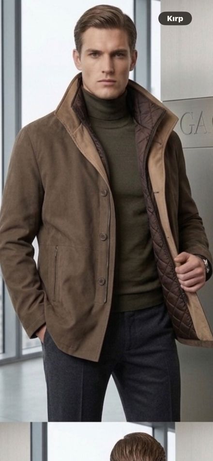 Orjinal Giorgio Armani Erkek Mont