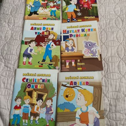 Değerli Adımlar Çocuk Kitapları Serisi