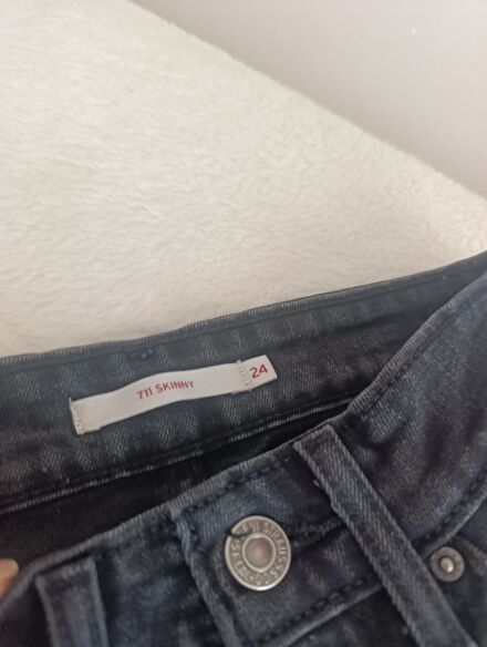 Levi's 711 Skinny Jeans Siyah