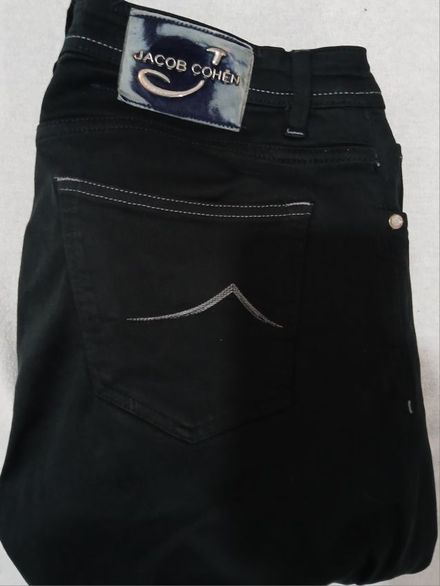 Jacob Cohen Siyah Jean Pantolon