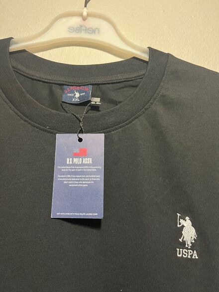 Orjinal US Polo Assn Siyah T-Shirt XXL