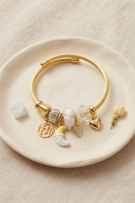 Çelik charm bileklik