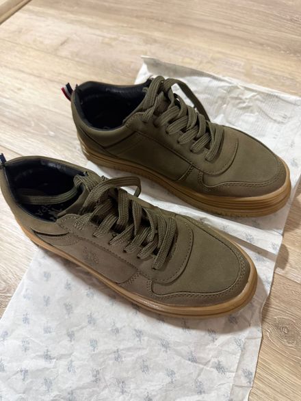 US Polo Assn Haki Sneaker Ayakkabı
