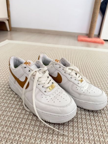 Beyaz Kadın Nike Air Force 1 Sneaker
