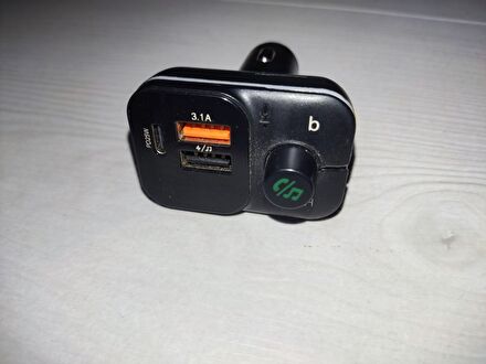 Bluetooth Araç Kiti ve Şarj Cihazı