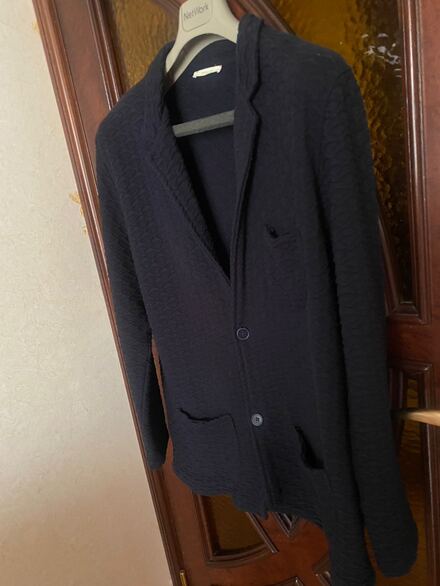 Lacivert Blazer Ceket triko