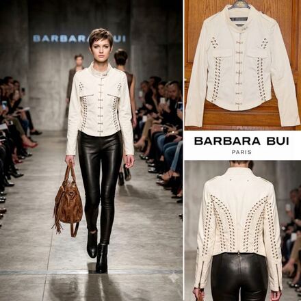Barbara Bui korsaj tasarım vintage ceket