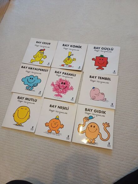 Roger Hargreaves Bay Serisi Çocuk Kitap