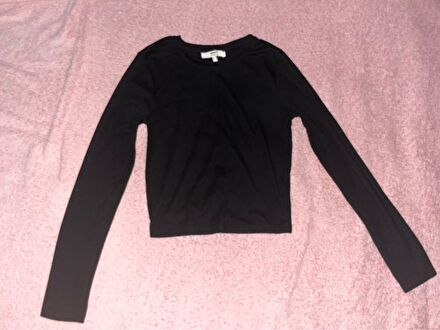 Siyah Long Sleeve tshirt
