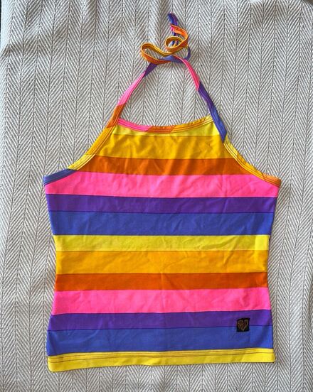 Sydney’den Fiorucci Mayo kumaşı crop