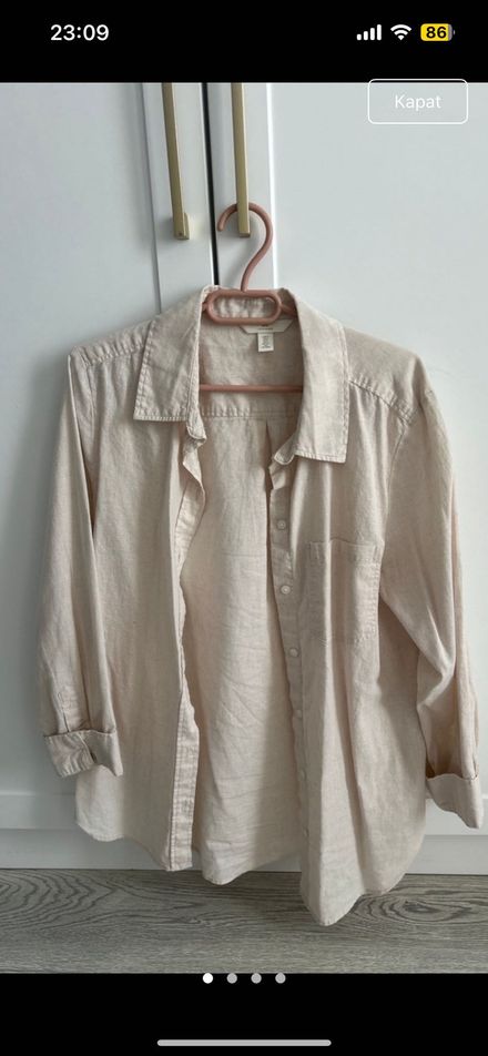 H&M keten Gömlek