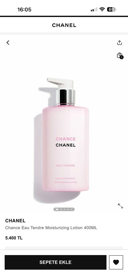 Chanel Nemlendirici Vücut Losyonu