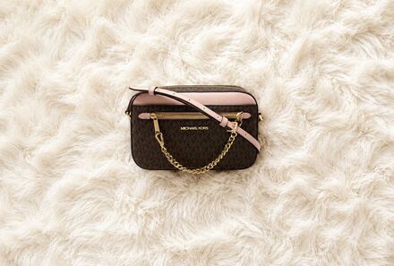 Michael Kors Kahverengi & Pembe Çanta