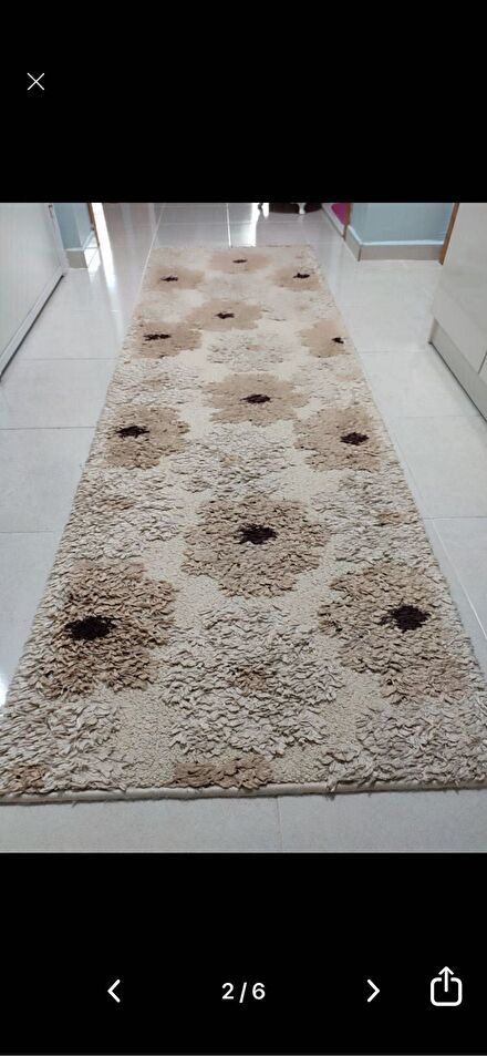 Çiçek Desenli halı
