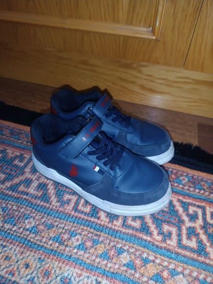 U.S. Polo Assn. Lacivert Spor Ayakkabı