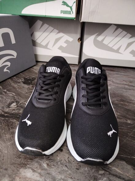 Siyah Puma Spor Ayakkabı orjinal