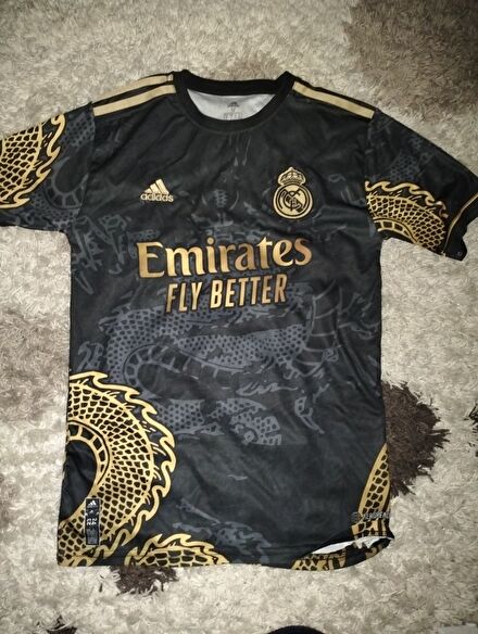 Adidas Real Madrid Forma Siyah Özelyapım