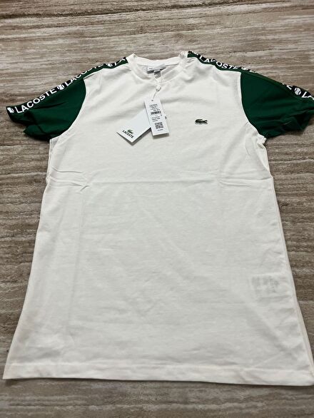 Lacoste Beyaz Spor T-Shirt