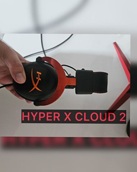 Hyperx Cloud 2 Siyah Oyuncu Kulaklığı