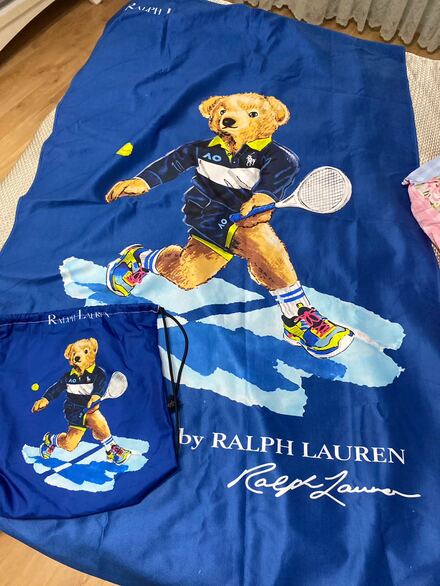 Ralph Lauren Ayıcıklı Spor Havlu