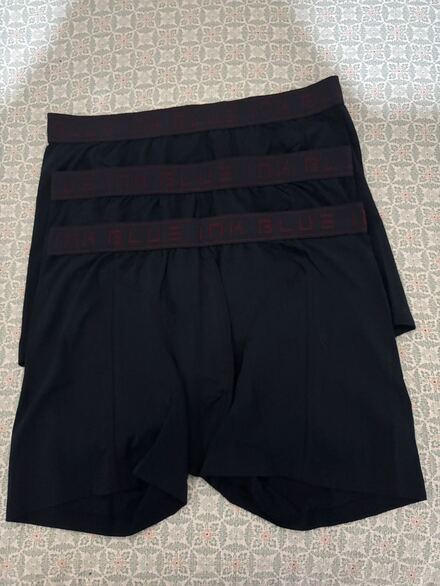 3 Adet lacivert Boxer Külot