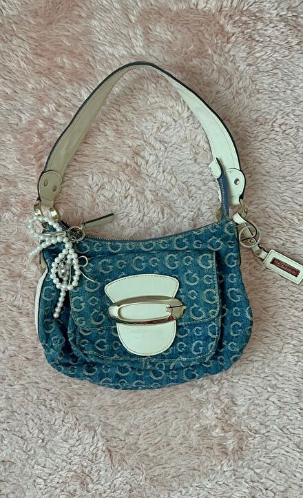 Guess Denim vintage çanta 🩵