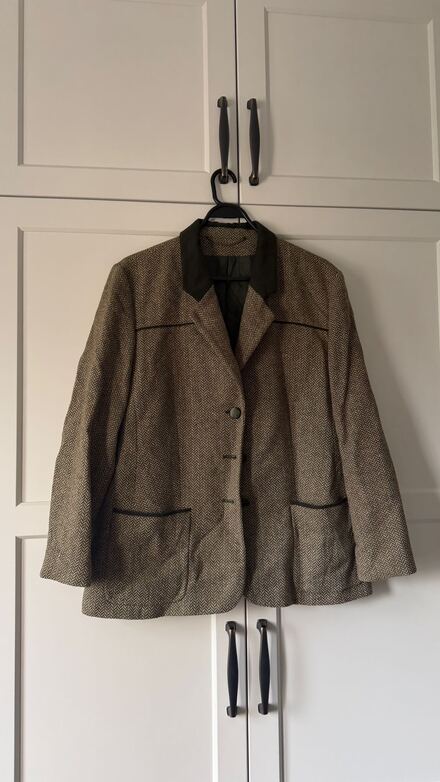 Vintage Yün Blazer Ceket
