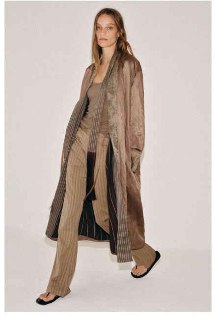 Zara Jakarlı Kimono