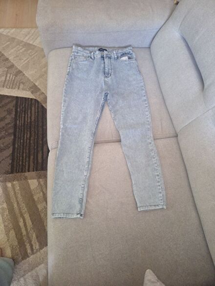 Açık Mavi Jean Pantolon