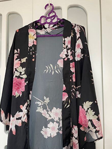 Desenli Kimono