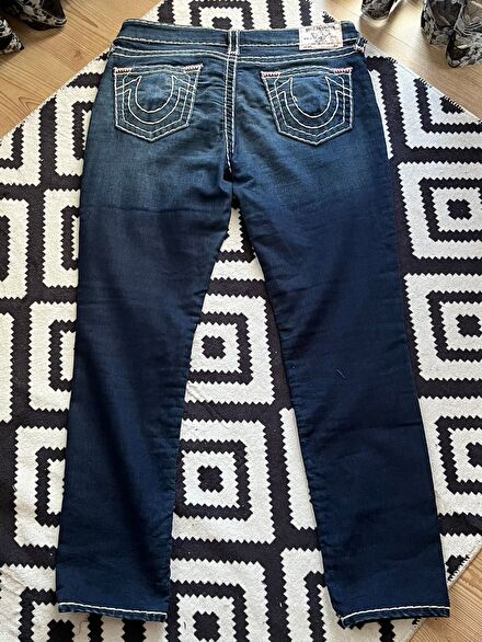 True Religion Lacivert Jean Pantolon