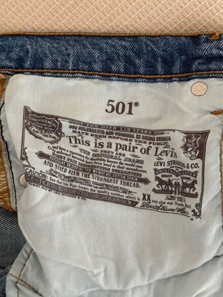 Levi's 501 Kot Pantolon